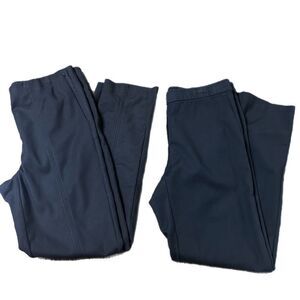 J.Jill Lot of 2 Black Pull-On Pants Size 10